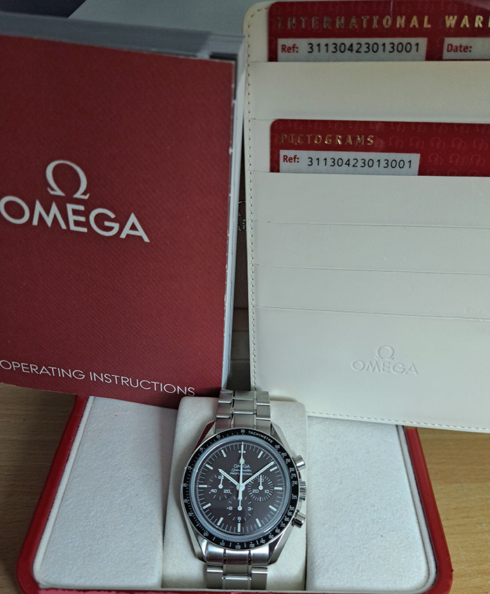 Omega Speedmaster Chocolate Dial Moonwatch Ref. 311.30.42.30.13.001